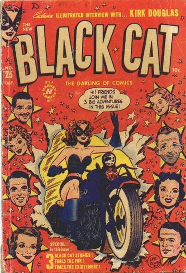 Black Cat Comics #25 cover