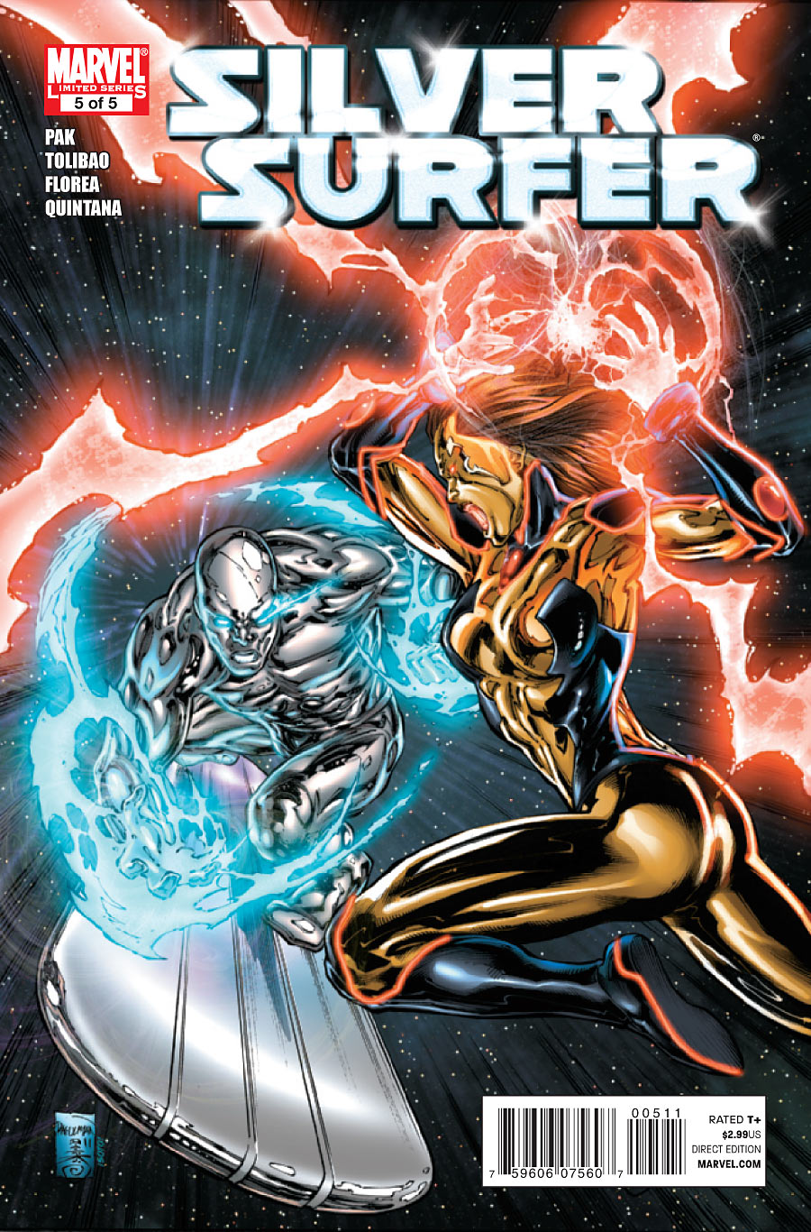 Silver Surfer #5 cover