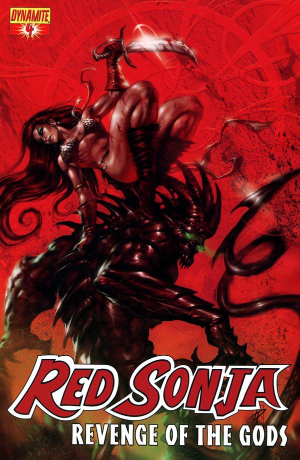 Red Sonja: Revenge of the Gods #4 cover