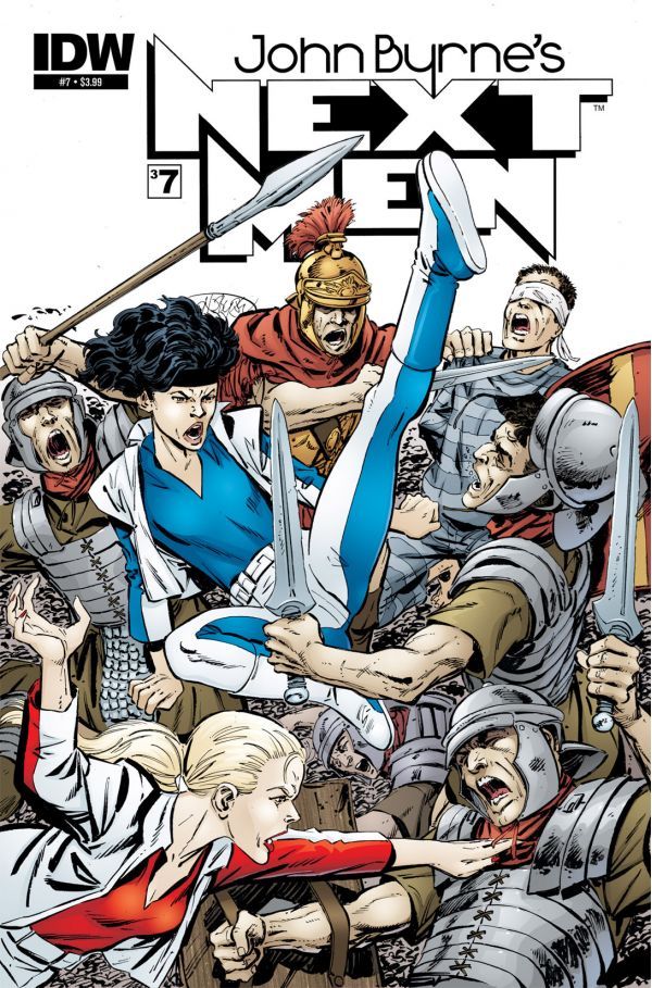 John Byrne's Next Men #7 cover