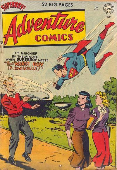 Adventure Comics #157 cover
