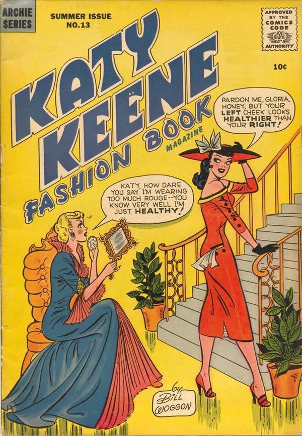 Katy Keene Fashion Book Magazine