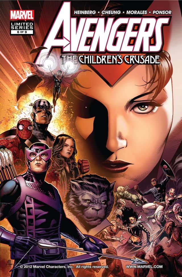 Avengers: The Children's Crusade #6 cover