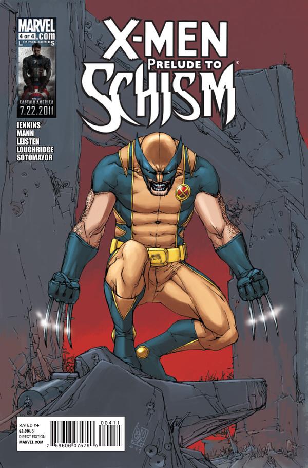 X-Men: Prelude to Schism #4 cover