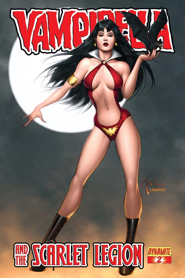 Vampirella and the Scarlet Legion #2 cover