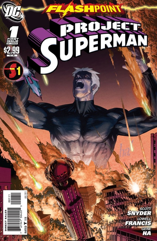Flashpoint: Project Superman #1 cover