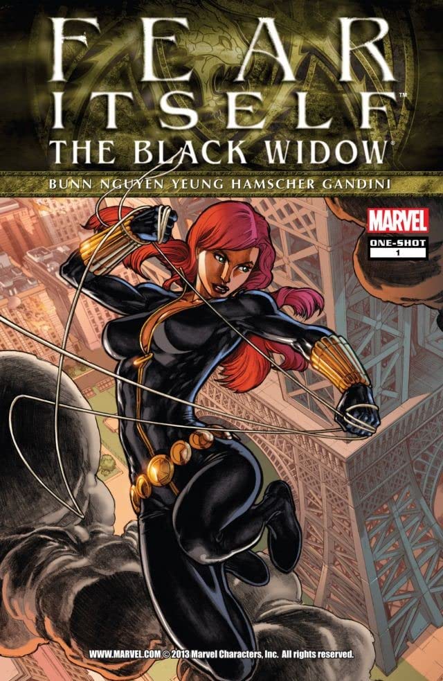 Fear Itself: Black Widow #1 cover