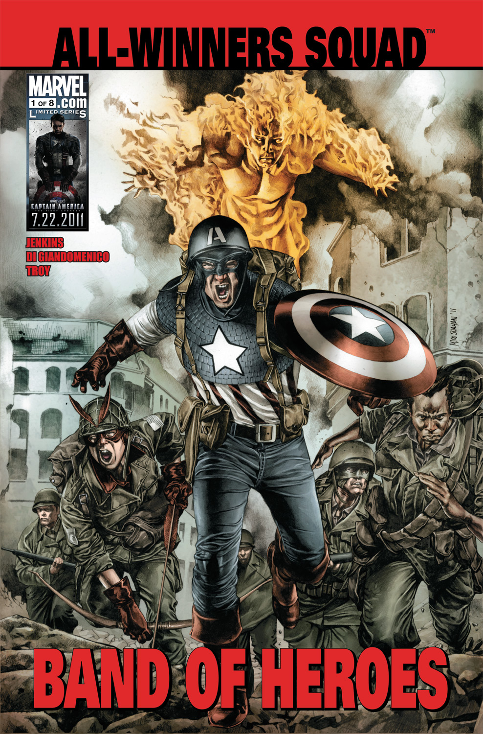 All-Winners Squad: Band of Heroes #1 cover