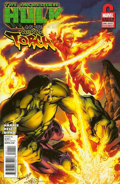 Incredible Hulk & the Human Torch: From the Marvel Vault #1 cover