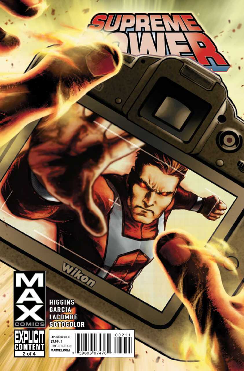 Supreme Power #2 cover