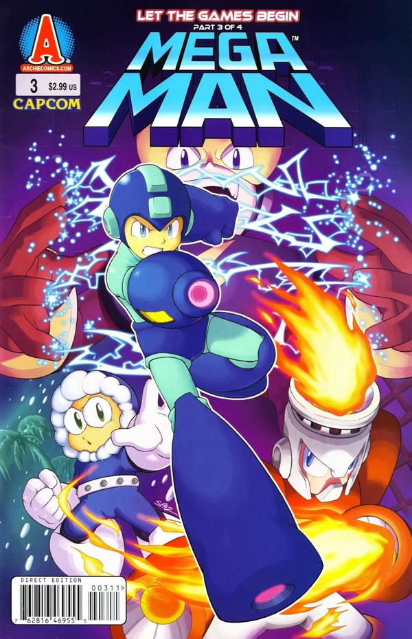 Mega Man #3 cover