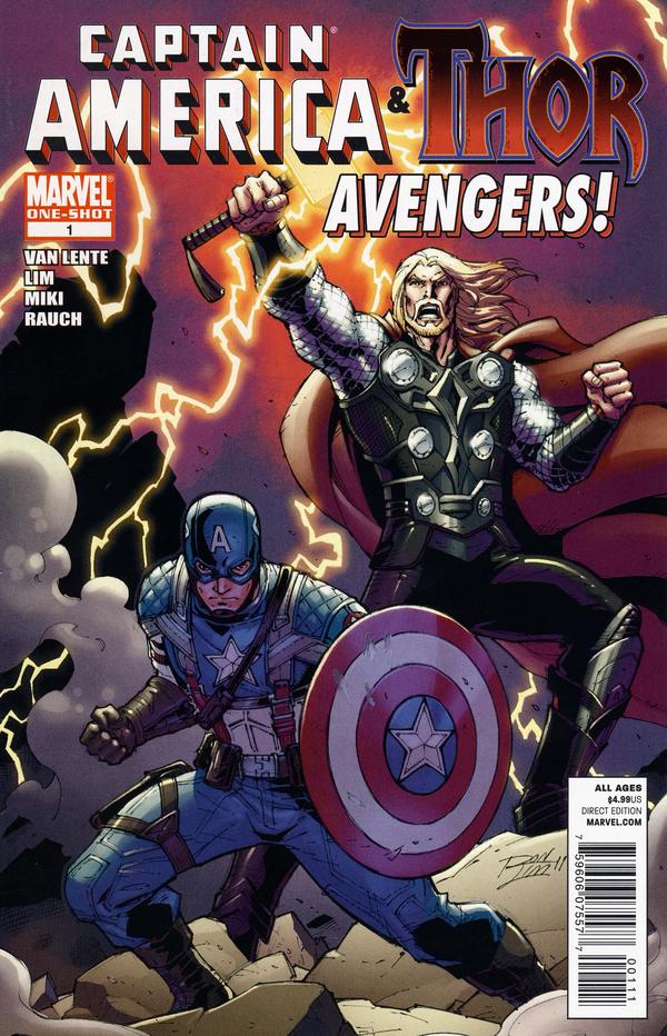 Captain America & Thor!: Avengers #1 cover