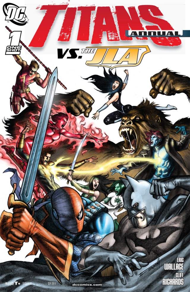 Titans Annual #1 cover