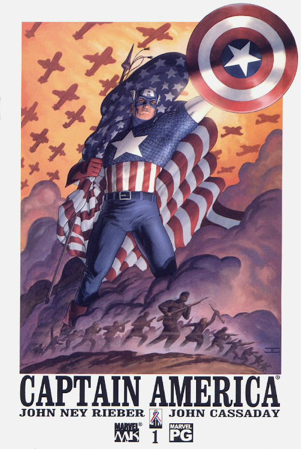 Captain America #1 cover