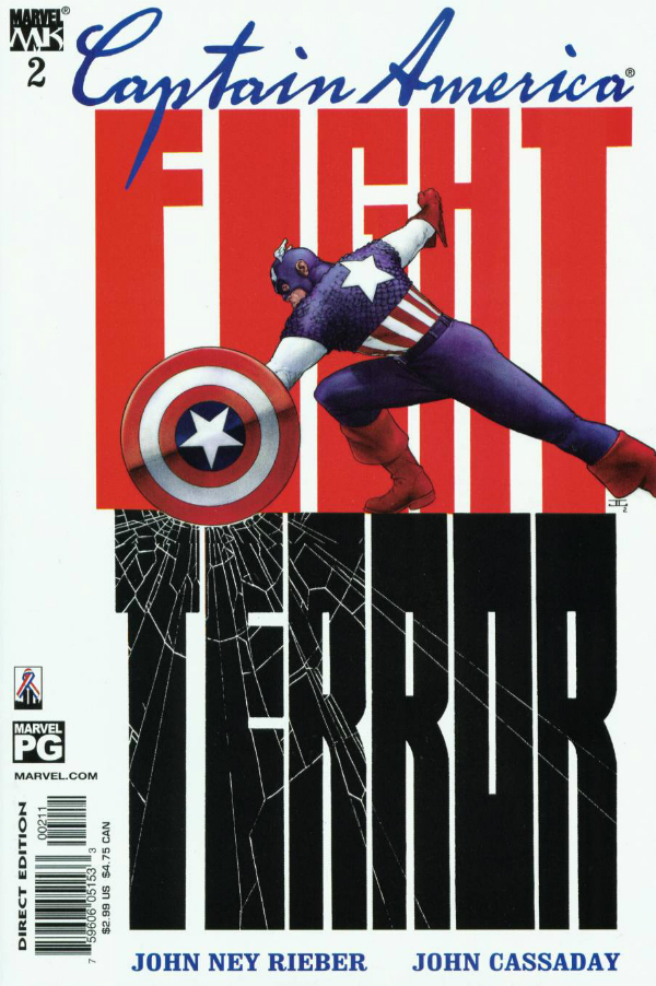 Captain America #2 cover