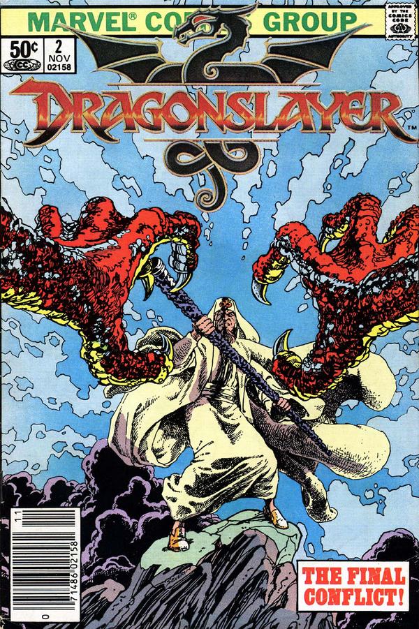 Dragonslayer #2 cover