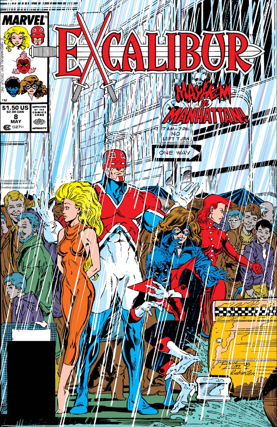 Excalibur #8 cover
