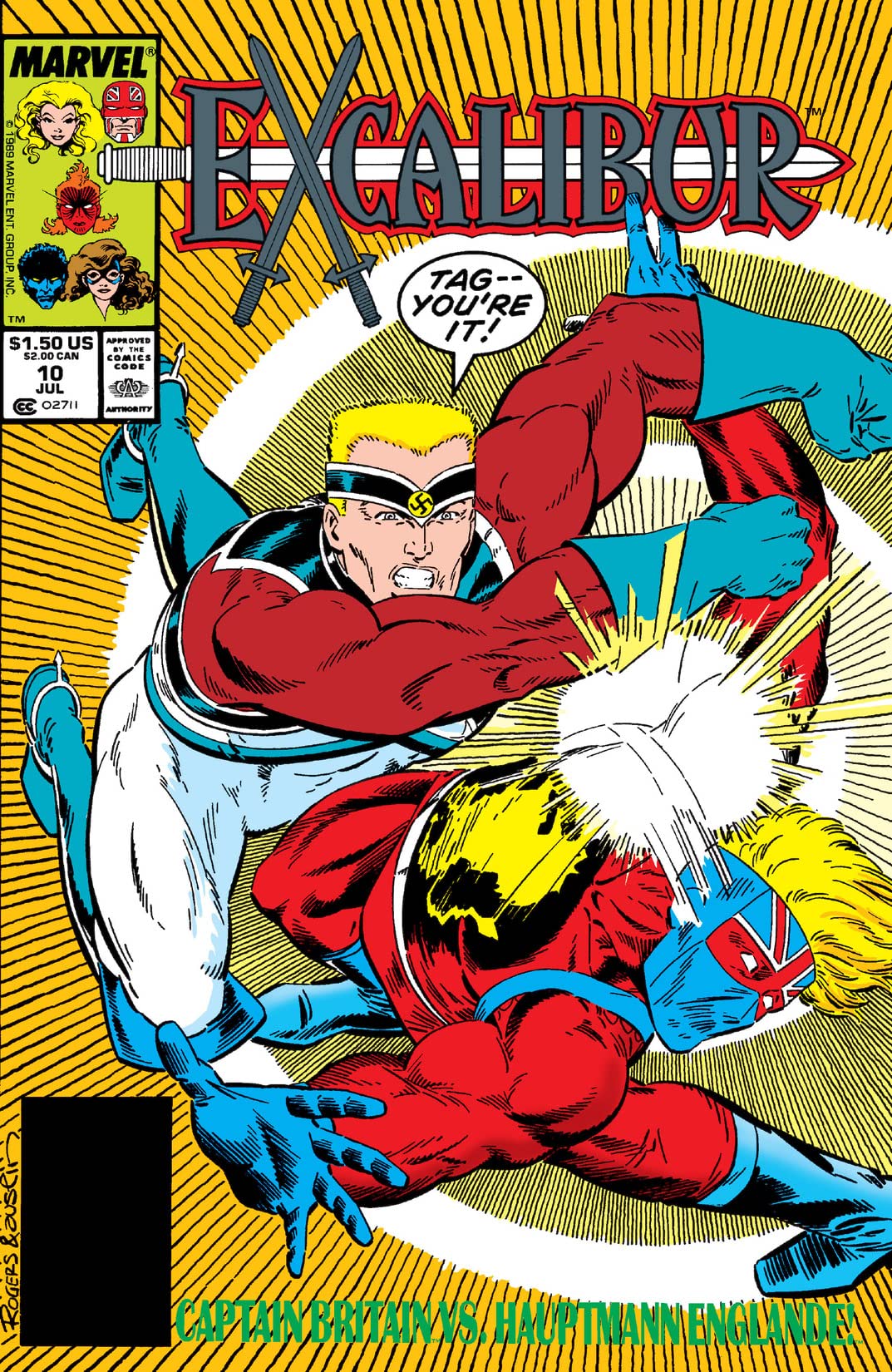 Excalibur #10 cover