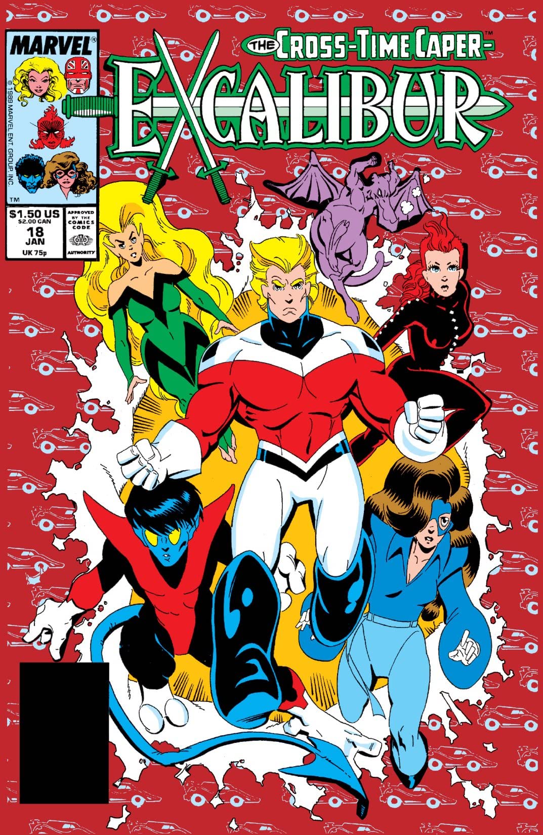 Excalibur #18 cover