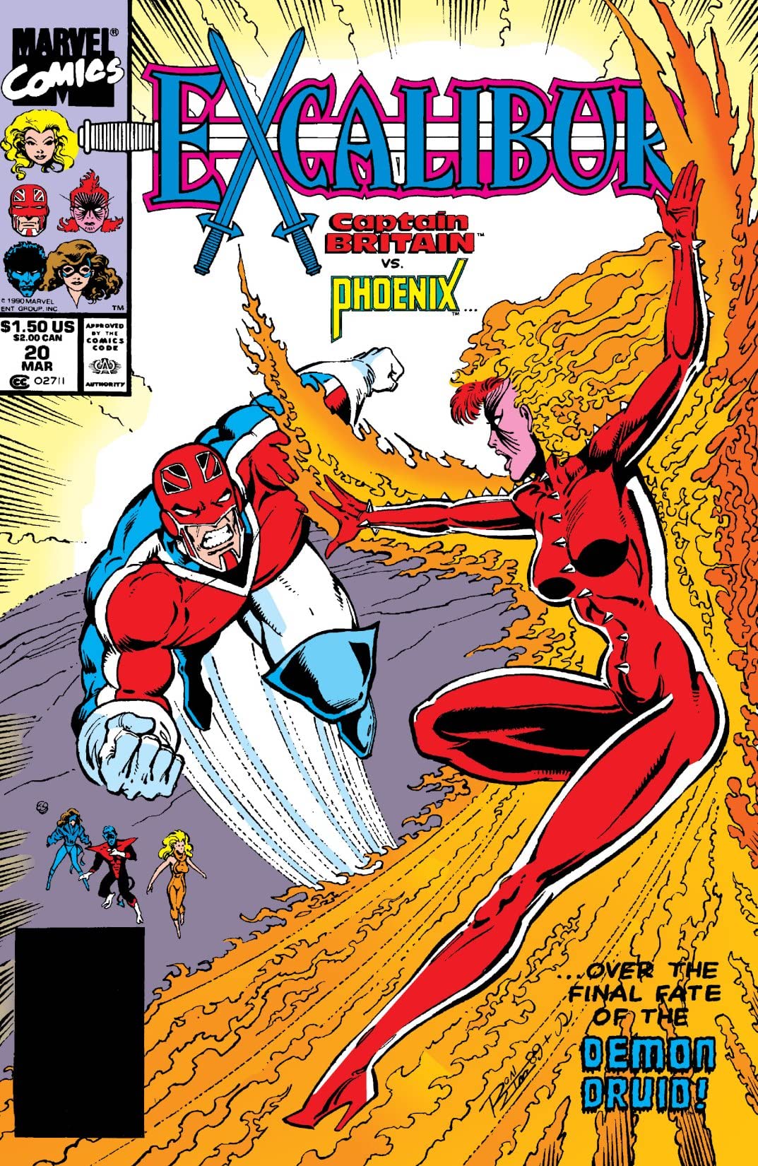 Excalibur #20 cover