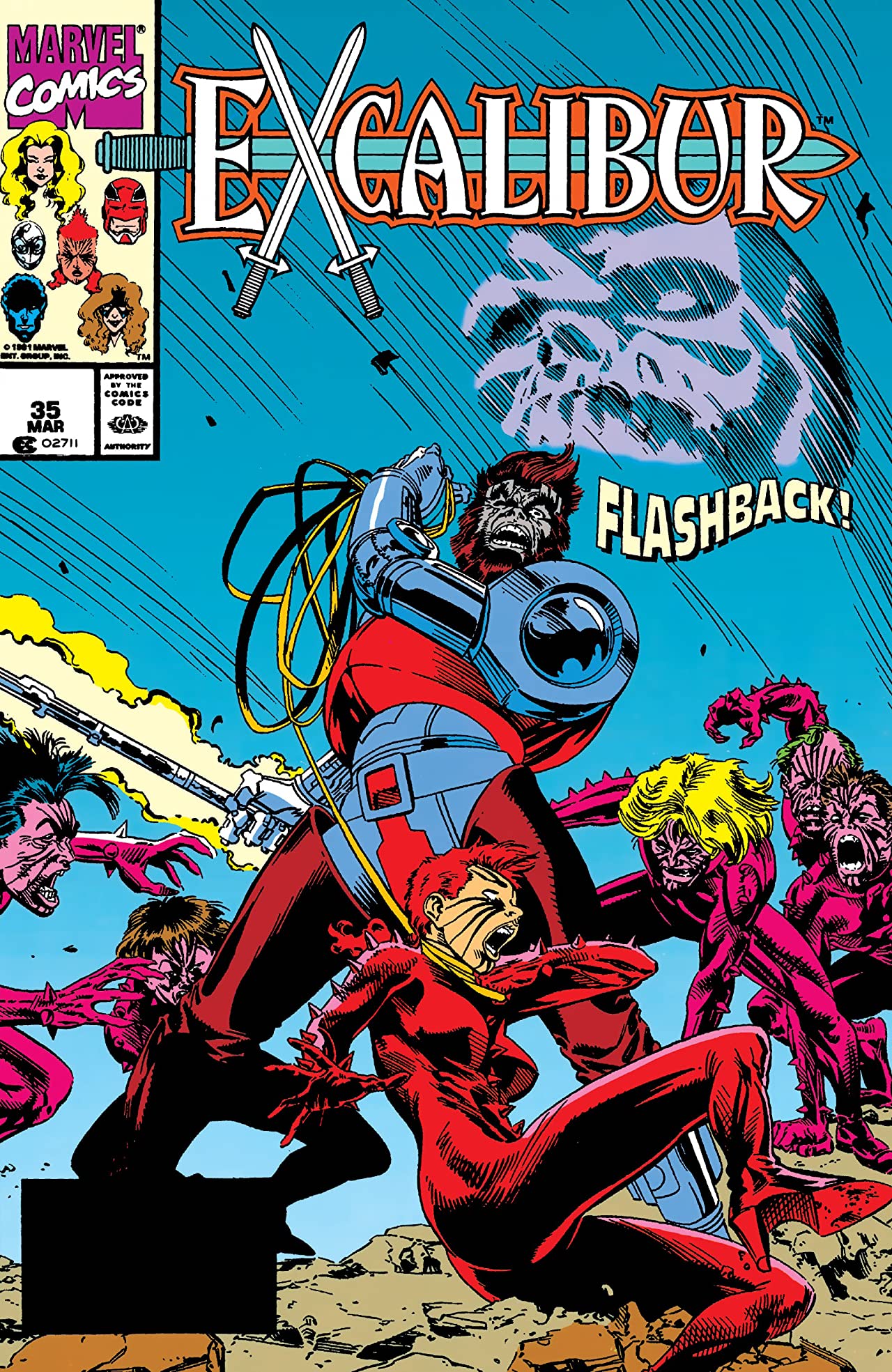 Excalibur #35 cover
