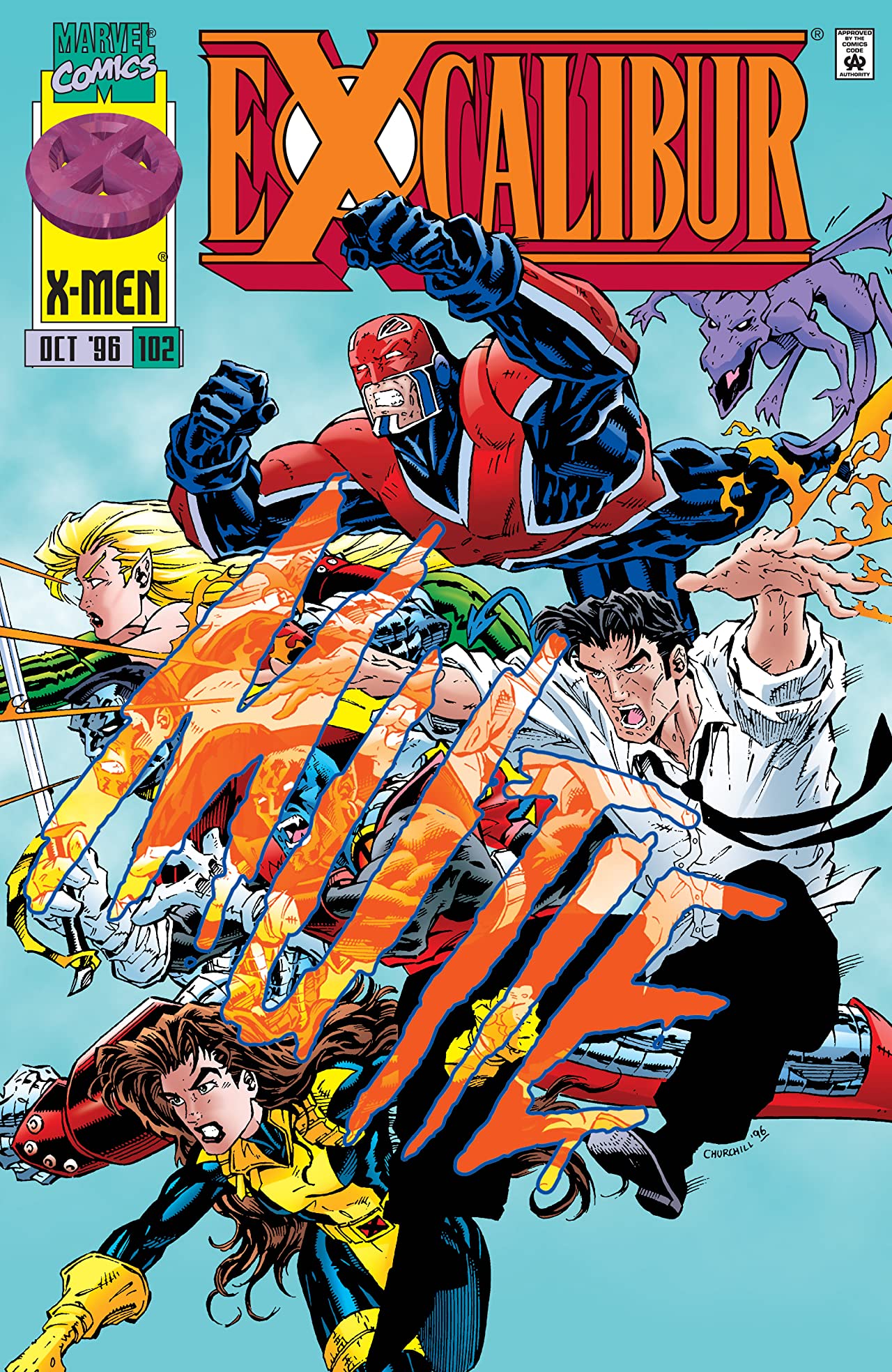 Excalibur #102 cover