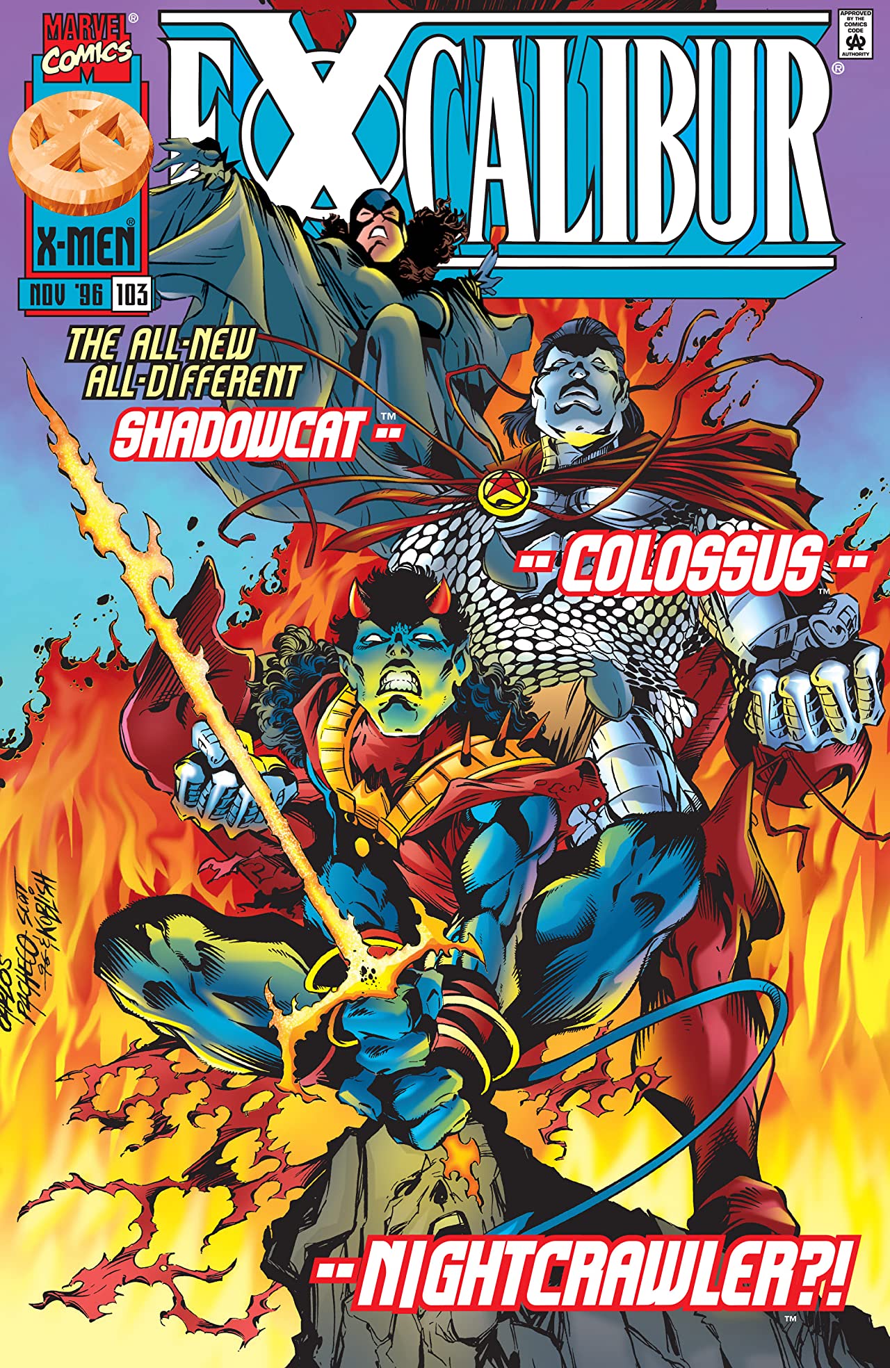 Excalibur #103 cover