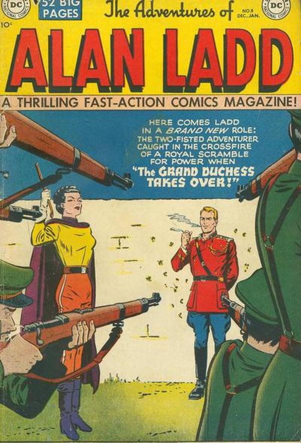The Adventures of Alan Ladd #8 cover