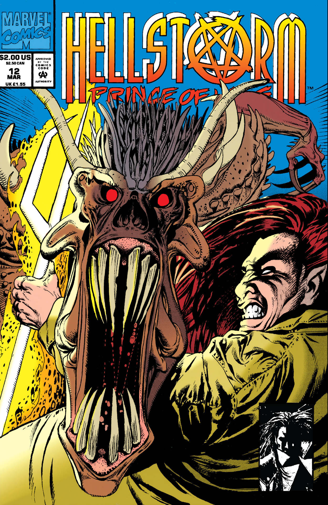 Hellstorm: Prince of Lies #12 cover