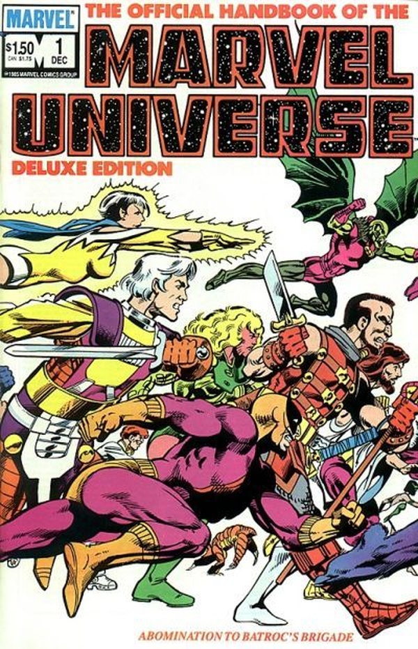 The Official Handbook of the Marvel Universe