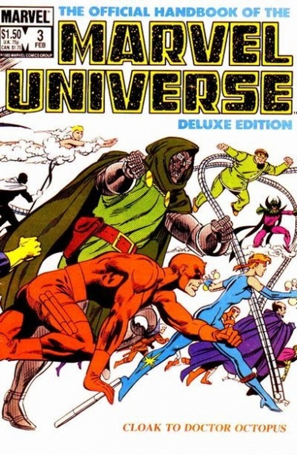 The Official Handbook of the Marvel Universe #3