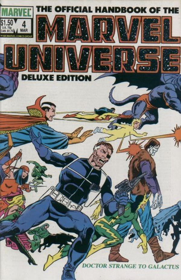 The Official Handbook of the Marvel Universe #4