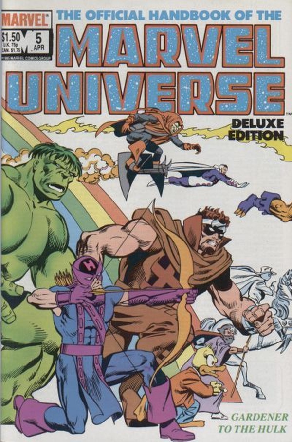 The Official Handbook of the Marvel Universe #5
