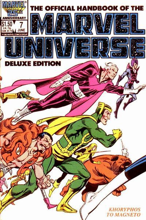 The Official Handbook of the Marvel Universe #7