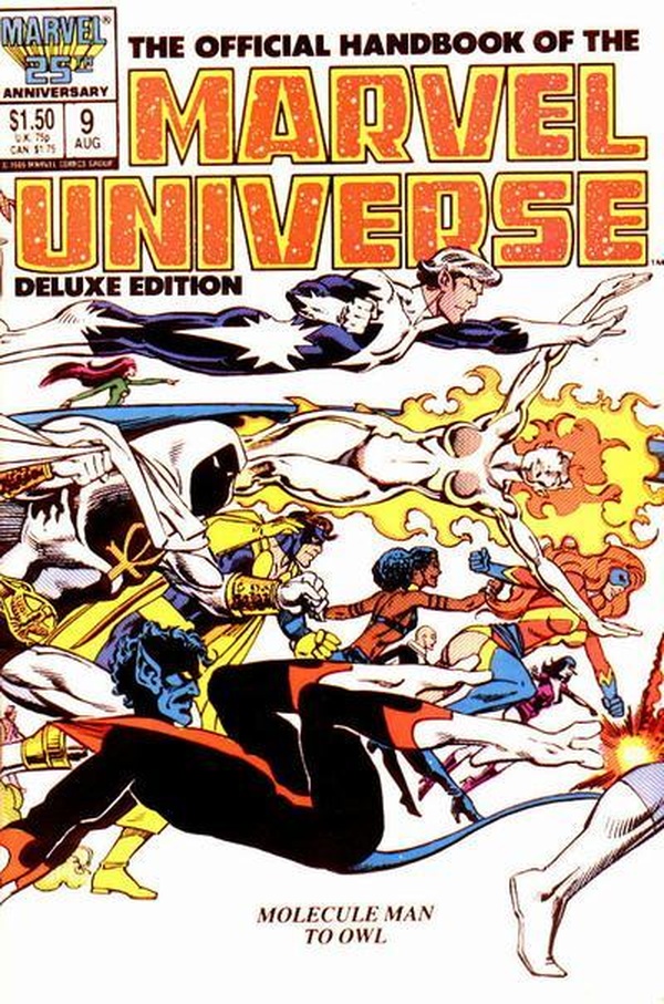 The Official Handbook of the Marvel Universe #9