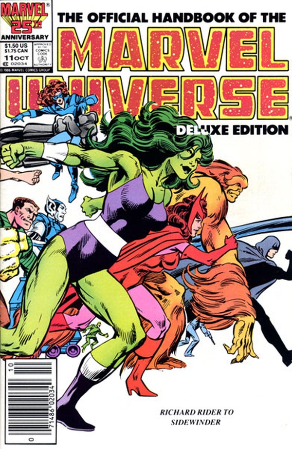 The Official Handbook of the Marvel Universe #11