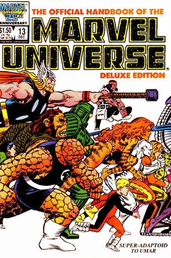 The Official Handbook of the Marvel Universe #13