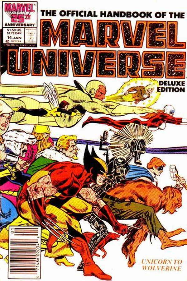 The Official Handbook of the Marvel Universe #14