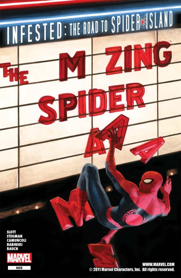 The Amazing Spider-Man #665 cover