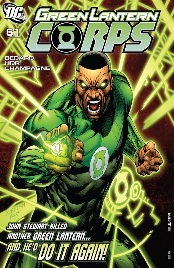 Green Lantern Corps #61 cover