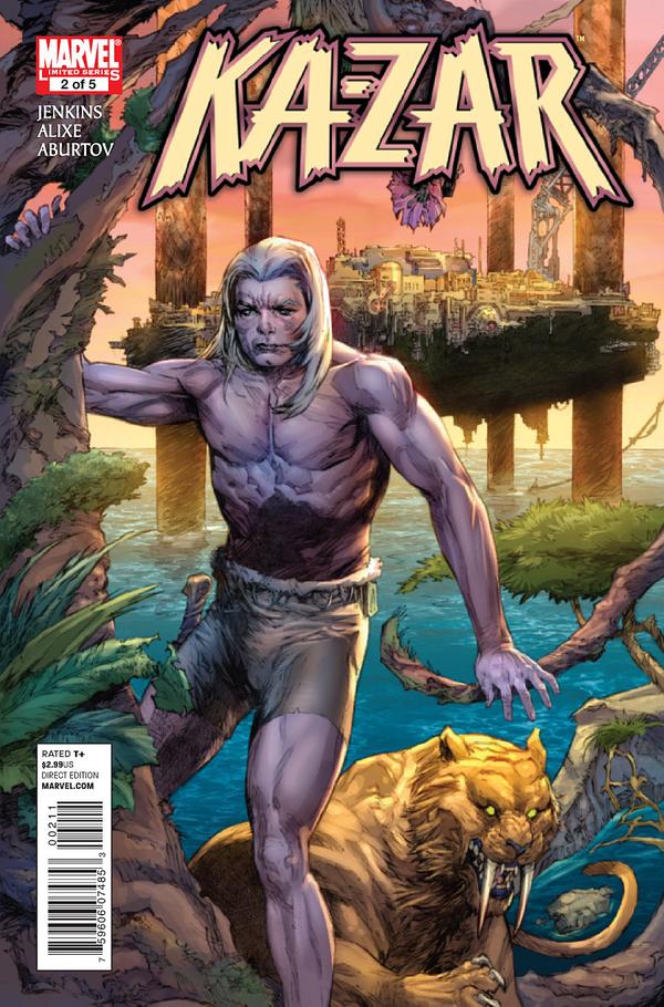 Ka-Zar #2 cover