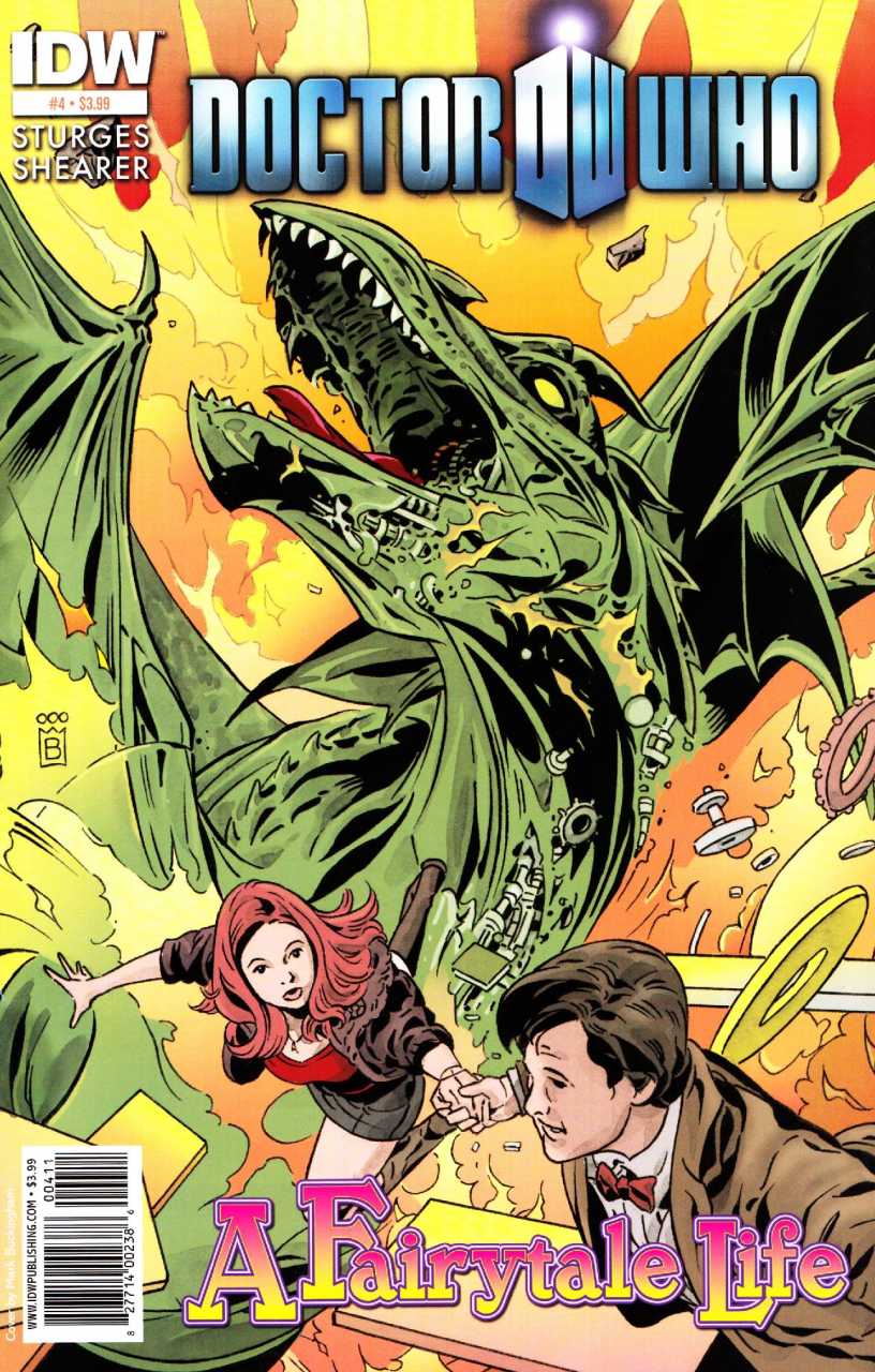 Doctor Who: A Fairytale Life #4 cover