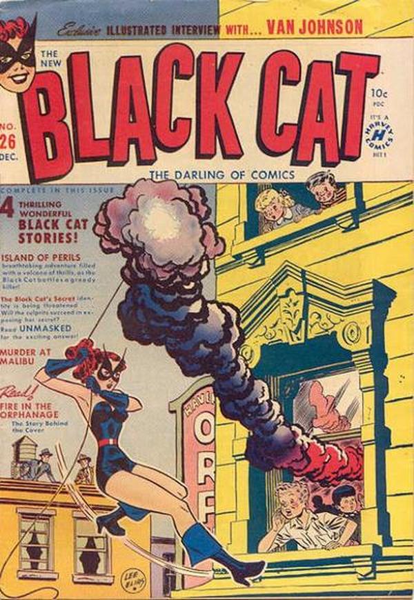 Black Cat Comics #26 cover
