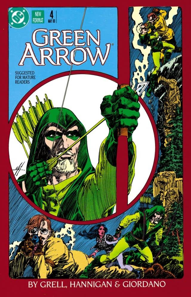 Green Arrow #4 cover