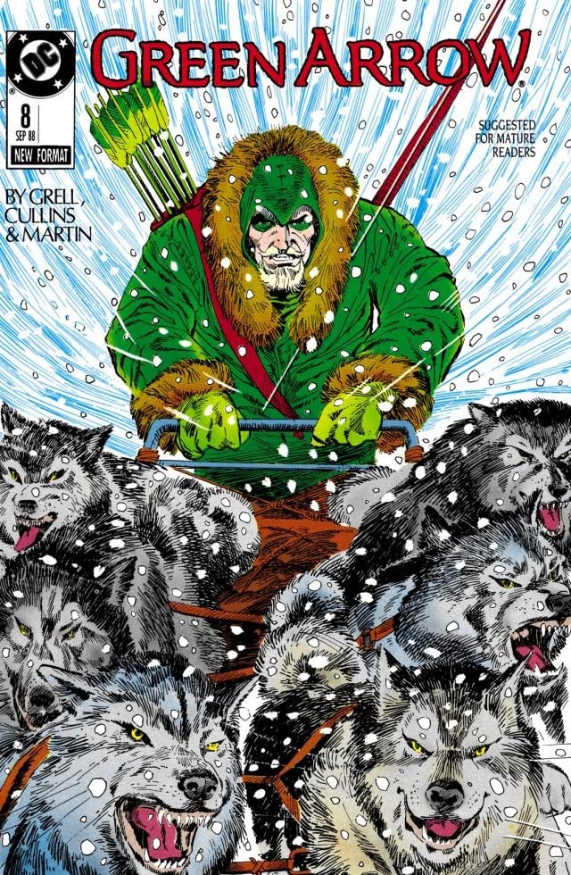Green Arrow #8 cover