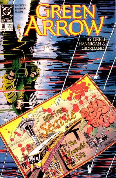 Green Arrow #16 cover