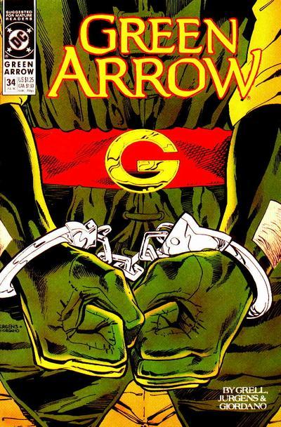 Green Arrow #34 cover