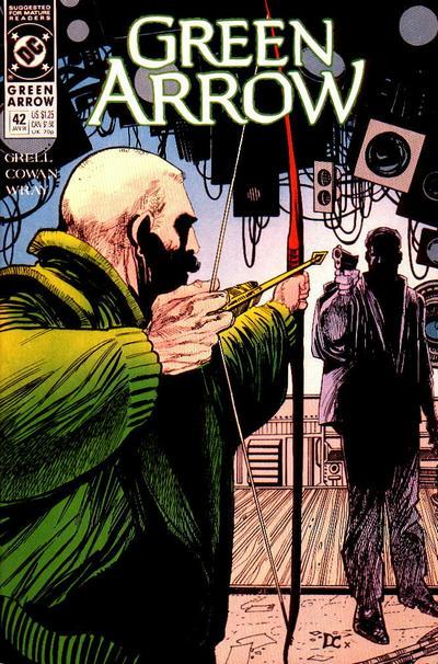 Green Arrow #42 cover