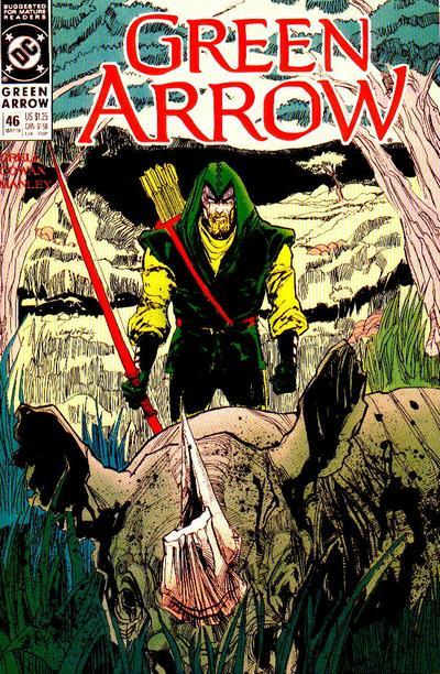 Green Arrow #46 cover