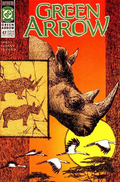 Green Arrow #47 cover